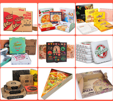 Materiais de pasta de madeira Palha de madeira Pacote personalizado de fast food para cachorro quente Frango frito francês e pizza