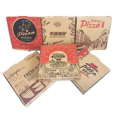 Materiais de pasta de madeira Palha de madeira Pacote personalizado de fast food para cachorro quente Frango frito francês e pizza