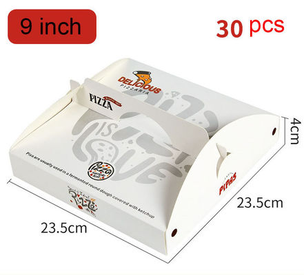 Materiais de pasta de madeira Palha de madeira Pacote personalizado de fast food para cachorro quente Frango frito francês e pizza