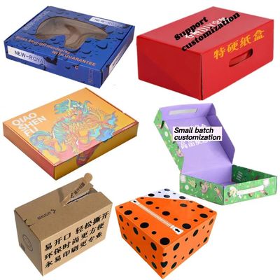 Caixa de papel blindada de papel ondulado de barnizamento para sacos de papel Kraft Boxycharm