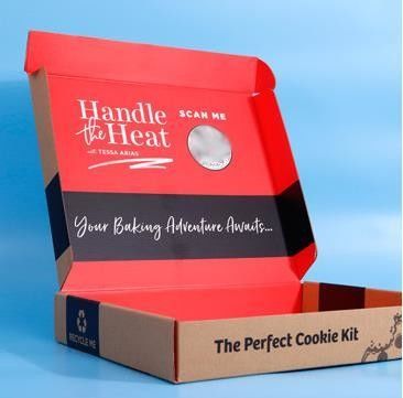 Caixa de papel blindada de papel ondulado de barnizamento para sacos de papel Kraft Boxycharm