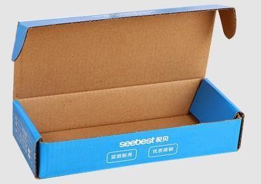 Caixa de papel blindada de papel ondulado de barnizamento para sacos de papel Kraft Boxycharm