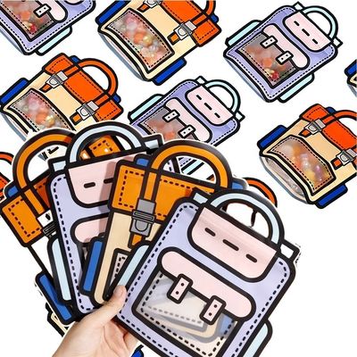 Bolsa de presente em plástico em forma de fechadura