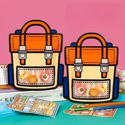 Bolsa de presente em plástico em forma de fechadura