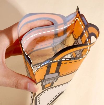 Bolsa de presente em plástico em forma de fechadura