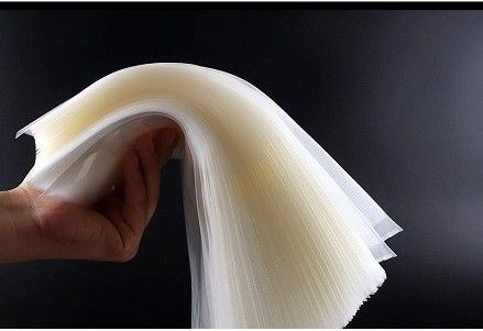 Saco de vácuo laminado de nylon transparente com vedação térmica