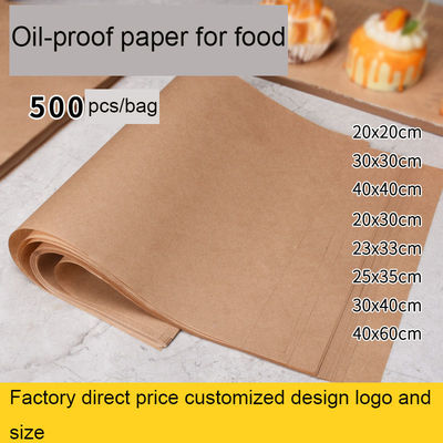 20*30cm/23*33cm Qualquer tamanho personalizado almofada de absorção de óleo descartável para batatas fritas
