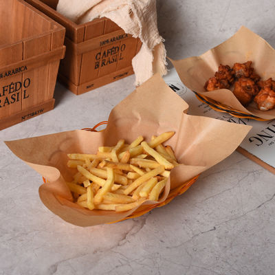20*30cm/23*33cm Qualquer tamanho personalizado almofada de absorção de óleo descartável para batatas fritas