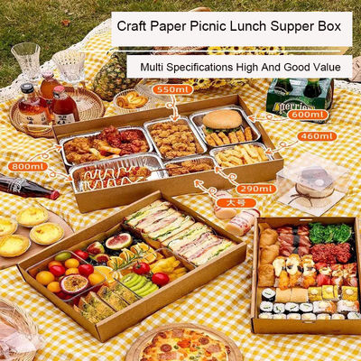 Pacote de fast food personalizado para levar 25*36*8cm para celulose química e impressão personalizada