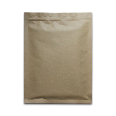 Organismos compostáveis Embalagens biodegradáveis Saco de vácuo de papel de Kraft PLA