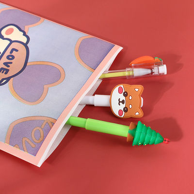 Saco de papel de presente personalizado para impressão de desenhos animados em cores
