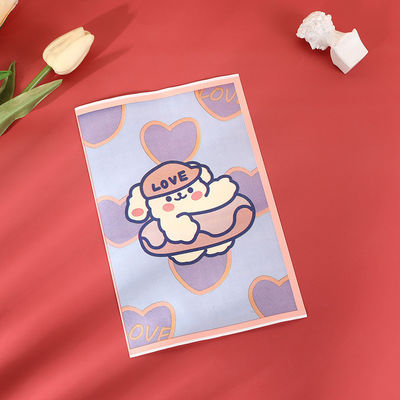 Saco de papel de presente personalizado para impressão de desenhos animados em cores