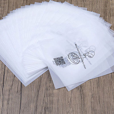 30-200 Espessura Saco de plástico CPE de manchas brancas personalizadas para embalagem e armazenamento eletrónico