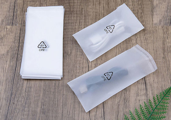 30-200 Espessura Saco de plástico CPE de manchas brancas personalizadas para embalagem e armazenamento eletrónico