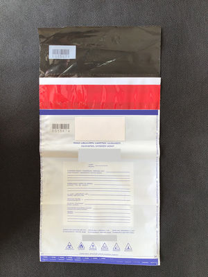 Saco de plástico de correio de segurança de dinheiro certificado ISO9001 para saco de depósito bancário com válvula