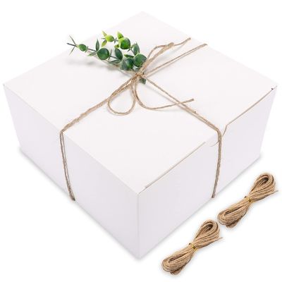Casamento de Natal Impressão personalizada Embalagem de presentes Contenedor de papel Caixas de guloseimas com tampas