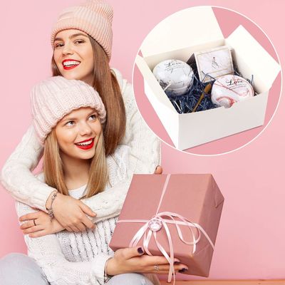 Casamento de Natal Impressão personalizada Embalagem de presentes Contenedor de papel Caixas de guloseimas com tampas