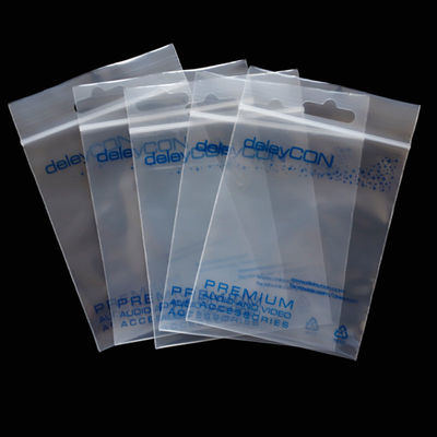 Bolsa de plástico PE de espessura personalizada Mini Bolsa Ziplock com Certificado SGS65