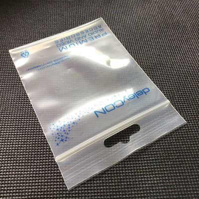 Bolsa de plástico PE de espessura personalizada Mini Bolsa Ziplock com Certificado SGS65