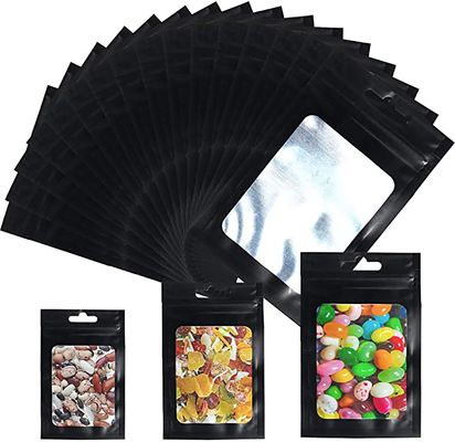 Embalagem transparente embalagem plástica laminada sacos de plástico refeitáveis sacos para cosméticos