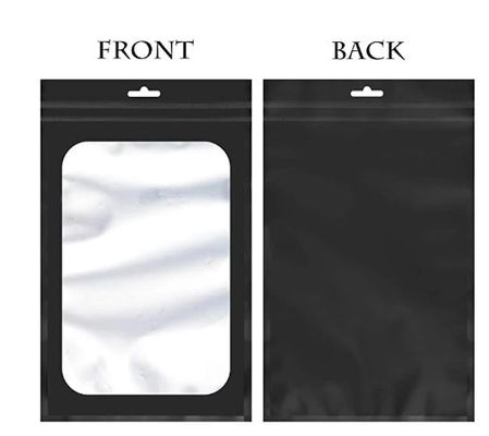 Embalagem transparente embalagem plástica laminada sacos de plástico refeitáveis sacos para cosméticos