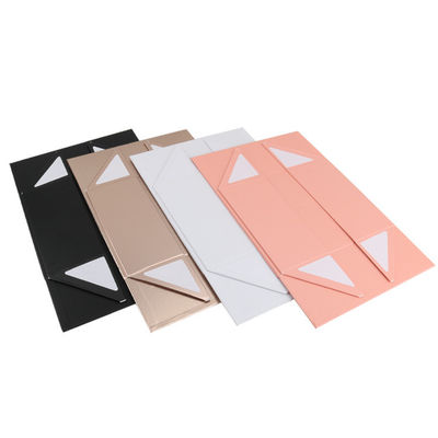 Flap Custom Matte Black Luxury Foldable Hard Paper Caixa Magnética Fechável de Presente para Presentes