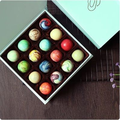 Customize Valentines Sweet Candy Pequena Caixa de Chocolate Embalagem com fecho magnético