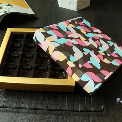 Customize Valentines Sweet Candy Pequena Caixa de Chocolate Embalagem com fecho magnético